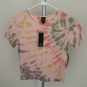Tie-Dye Wild Fable Crop Tee
